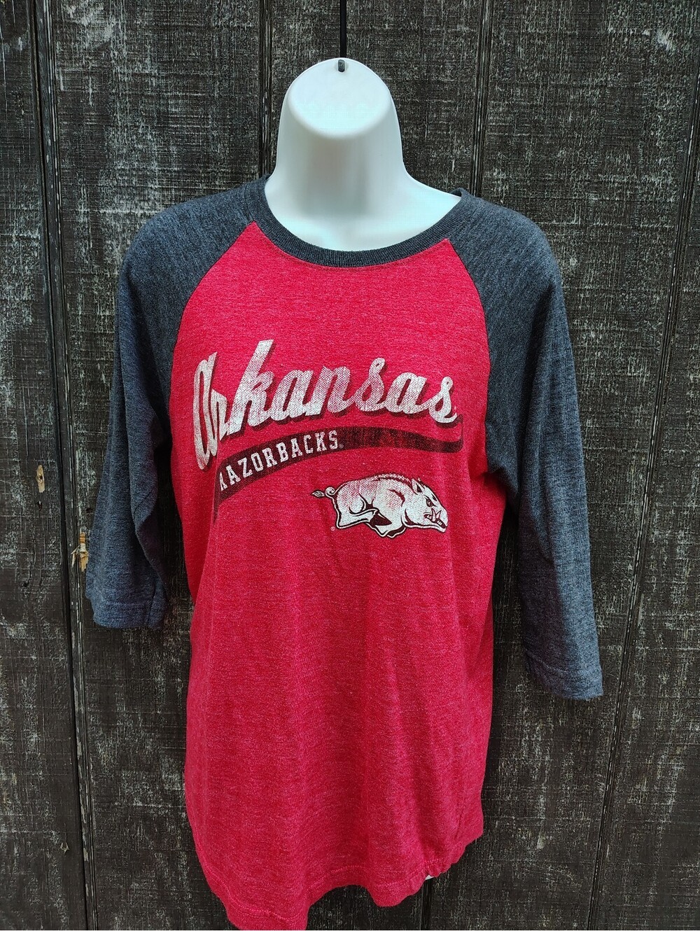 Old Varsity Brand Arkansas Razorbacks Top